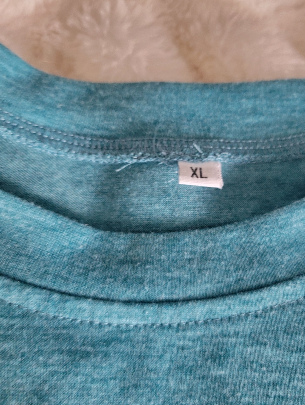 Womens XL 'Last Day Of School' Tshirt Teal - Picture 5 of 6